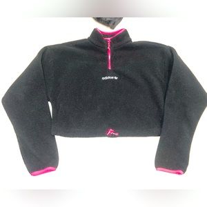 Adidas cropped fleece